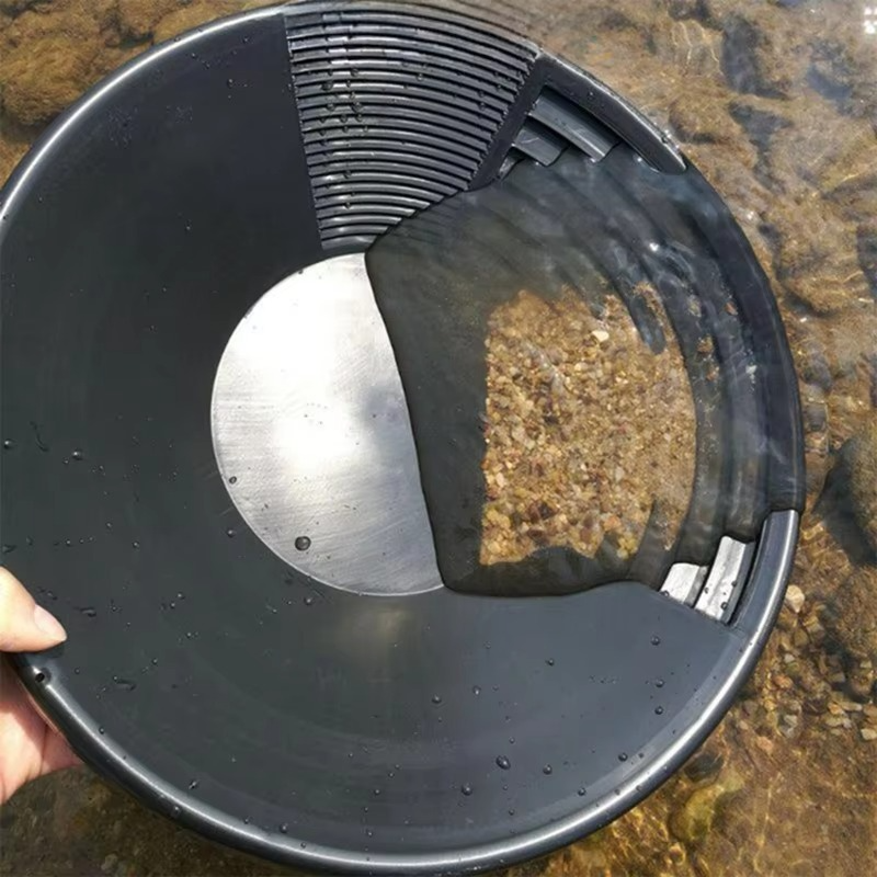 15 inch Hot Sale Plastic Gold Pan Basin Nugget Mining Pan