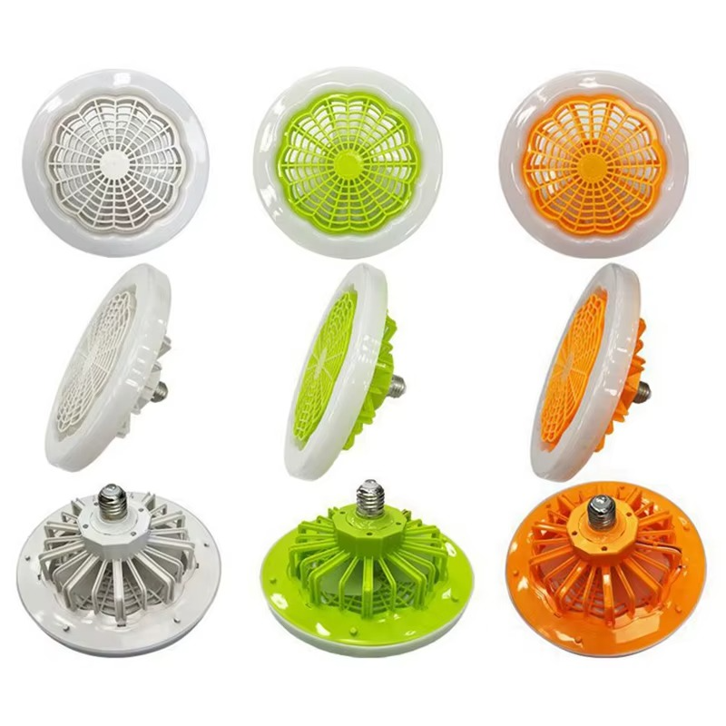 E27 Ceiling Fan With Light & Remote Control, Smart Fan Light, Lighting Fan, LED Ceiling Fan Lamp For Bedroom Kitchen