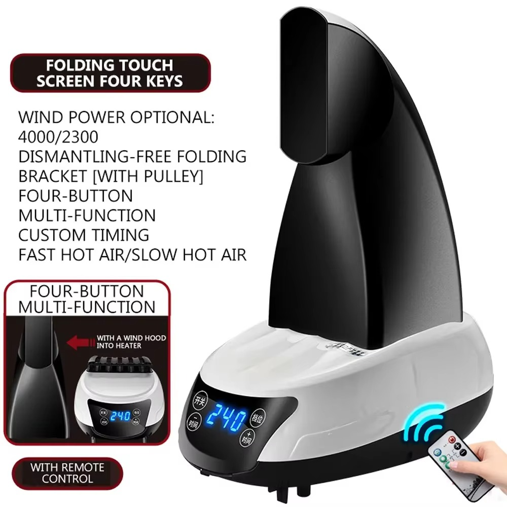 Protable Clothes Dryer Household High Power With Remote Control Negative Ion Cloth Dryer Heater