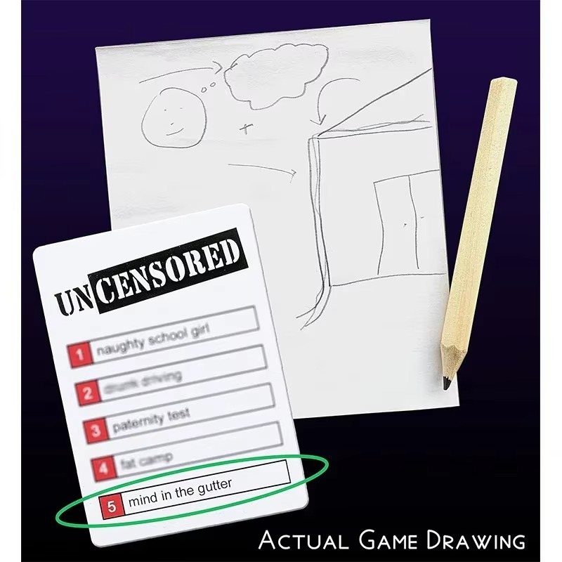 Drawing Without Dignity Adult Card Game Fun Party Board Game