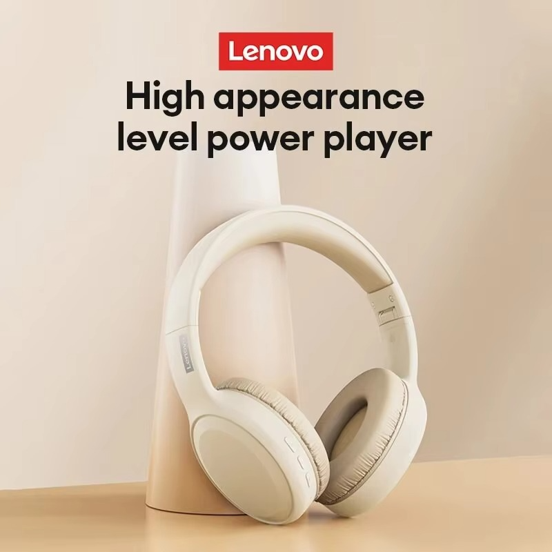Choice Lenovo TH30 Wireless Headphones Bluetooth 5.3 Earphones Foldable Game Headset Sport Headphone with Mic Music Earbud