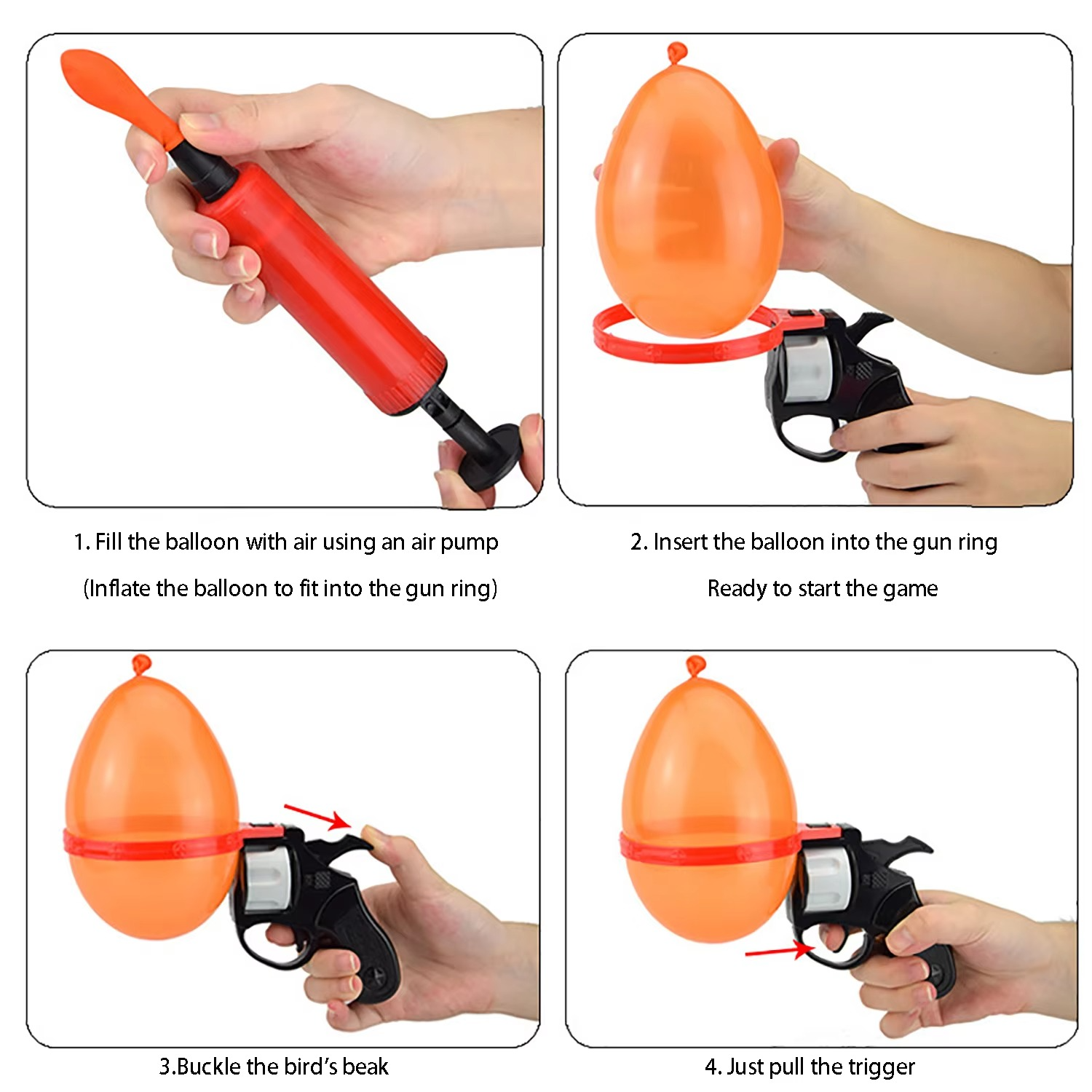 Russian Roulette Balloon Novelty Funny Turntable Balloon