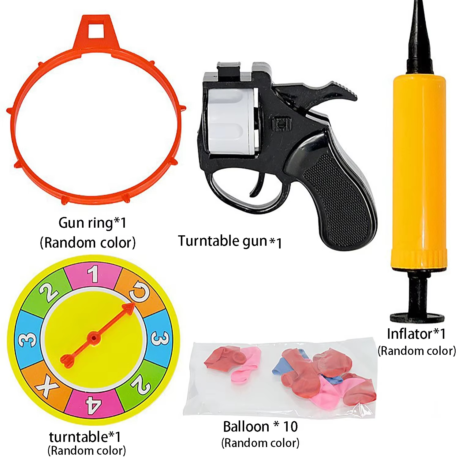 Russian Roulette Balloon Novelty Funny Turntable Balloon