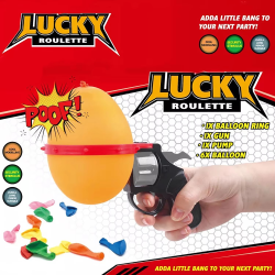 Russian Roulette Balloon Novelty Funny Turntable Balloon