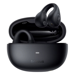 Baseus AirGo AS01 Ear clip Earphones Bluetooth 5.3 Wireless Earphone 2-MIc ENC HD Call Noise Reduction Headphones Sports Earbuds