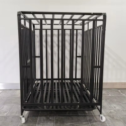 Customized Design Pet House Cages Metal Art Husky Temporary Playpen Large Cat Outdoor Kennel With Double Doors For Dogs 100K+ similar items sold