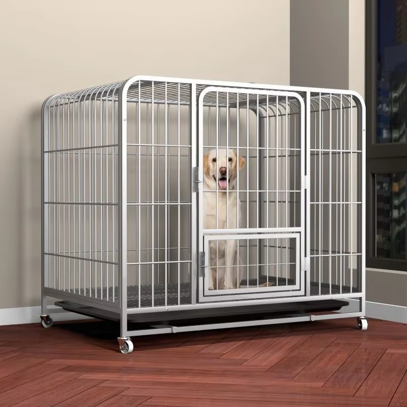 Customized Design Pet House Cages Metal Art Husky Temporary Playpen Large Cat Outdoor Kennel With Double Doors For Dogs 100K+ similar items sold