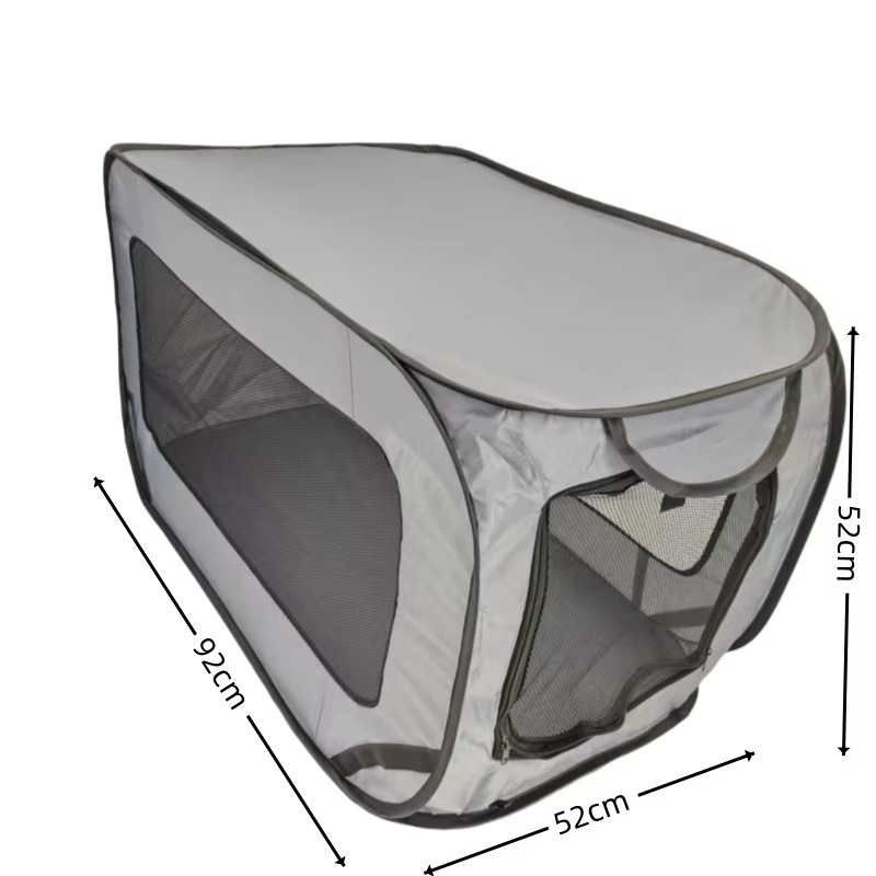Large Pop Open Kennel,Portable Cat Cage Kennel,Indoor Outdoor Crate For Pets,Portable Car Seat,Waterproof Pet Bed