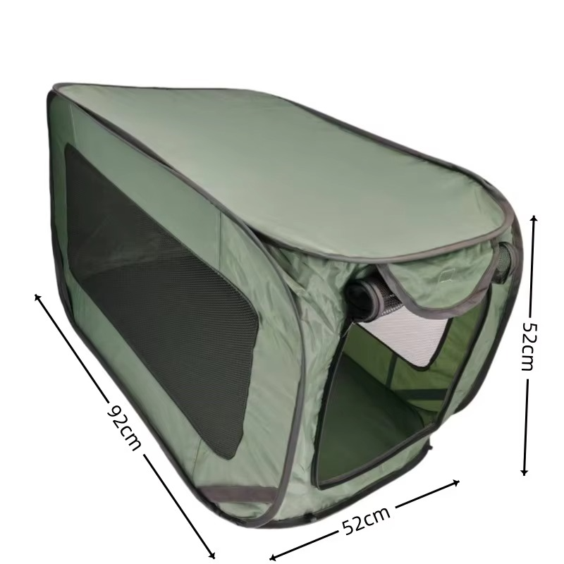 Large Pop Open Kennel,Portable Cat Cage Kennel,Indoor Outdoor Crate For Pets,Portable Car Seat,Waterproof Pet Bed