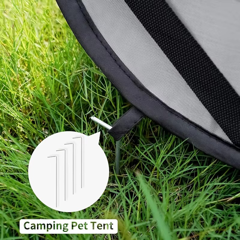 Large Pop Open Kennel,Portable Cat Cage Kennel,Indoor Outdoor Crate For Pets,Portable Car Seat,Waterproof Pet Bed