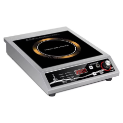 220V Induction Cooker Commercial High-power Single-head Electromagnetic Stove Button