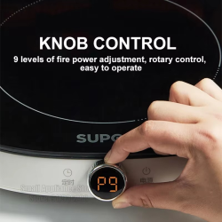 SUPOR Electric Induction Cooker Boiler Waterproof Stir-Fry Cooking Plate Intelligent HotPot Stove Cooktop Burner Cooking Machine