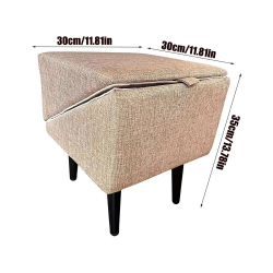 Multifuction Dog Ramp for Bed Foldable Dog Stairs Anti-Slip Kitten Puppy Ladder Multifunctional Footrest Stool for Dog Cats