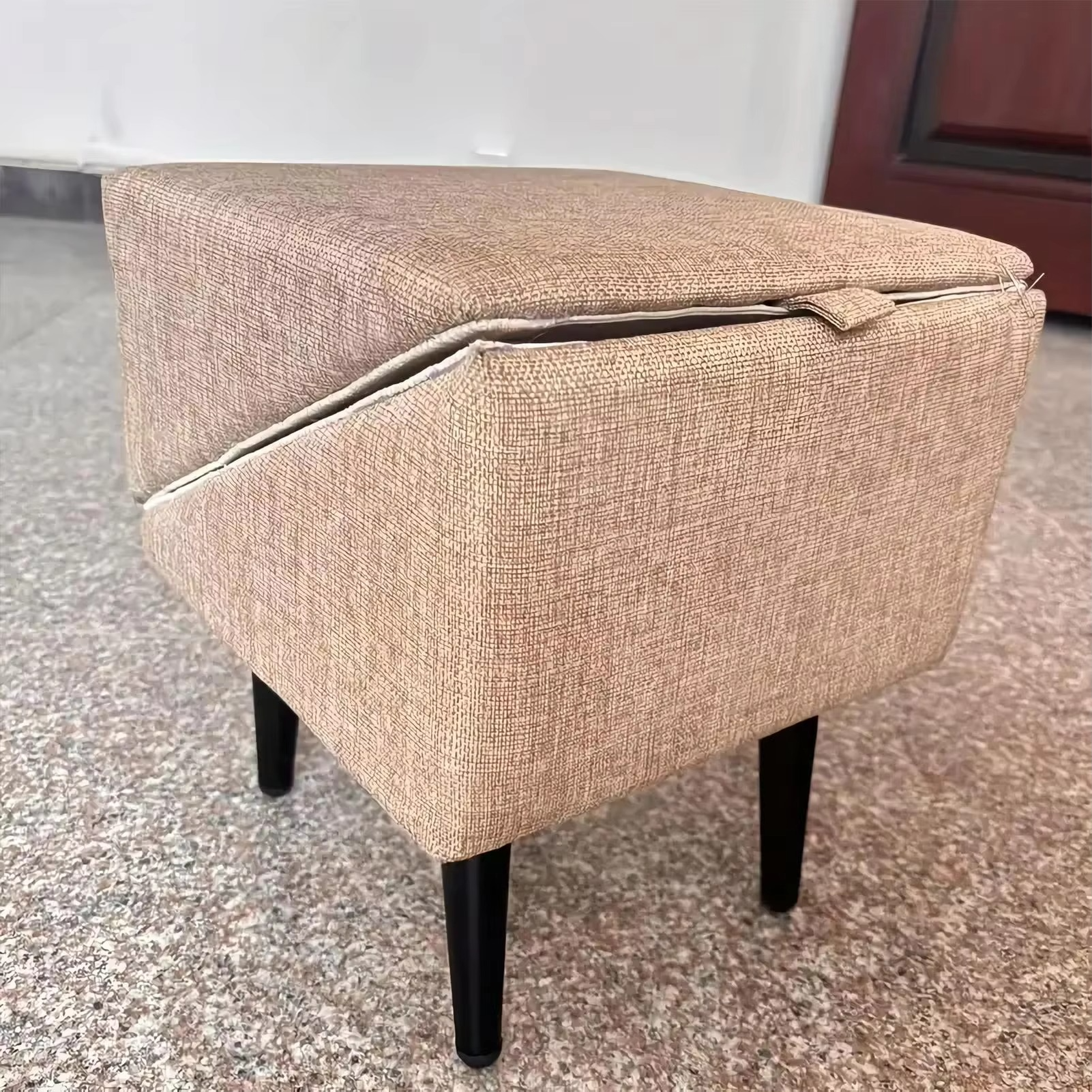 Multifuction Dog Ramp for Bed Foldable Dog Stairs Anti-Slip Kitten Puppy Ladder Multifunctional Footrest Stool for Dog Cats