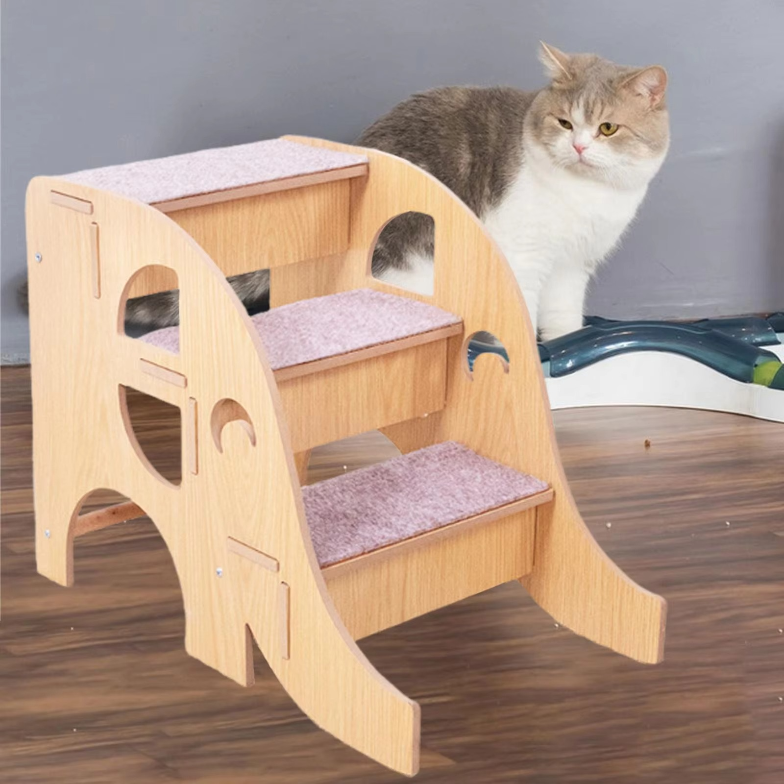 Dog Steps for Couch for Older Cats Pet Supplies Dog Indoor Ramp Pet Cat Stairs Dog Climbing Ladder for Car Indoor Couch Sofa