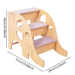 Dog Steps for Couch for Older Cats Pet Supplies Dog Indoor Ramp Pet Cat Stairs Dog Climbing Ladder for Car Indoor Couch Sofa