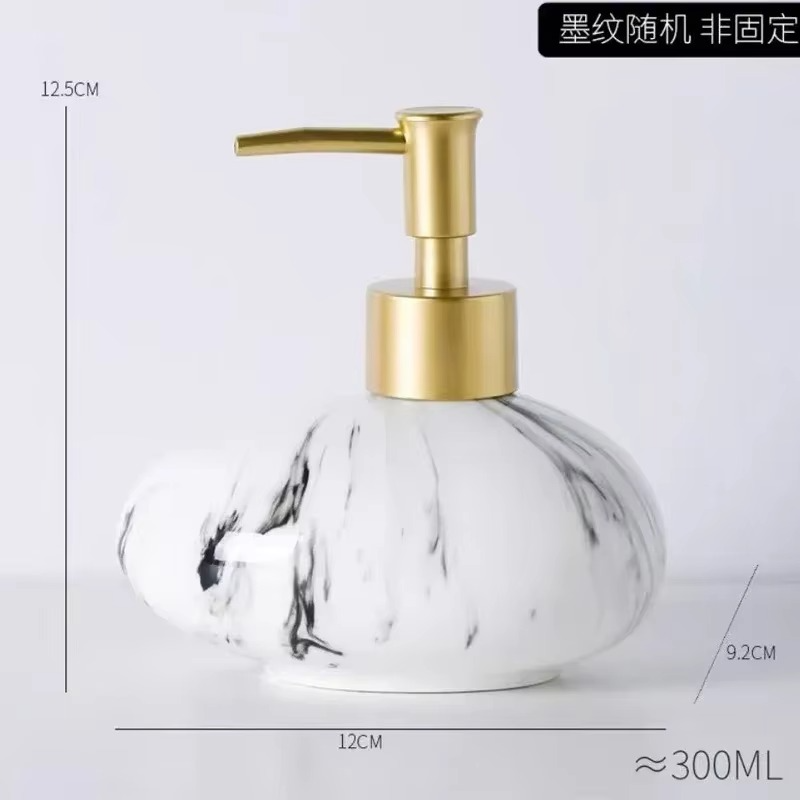 Shampoo Shower Gel Bottle Laundry Detergent Storage Bottle Hotel Bathroom Hand Sanitizer Press Bottles Portable Soap Dispensers