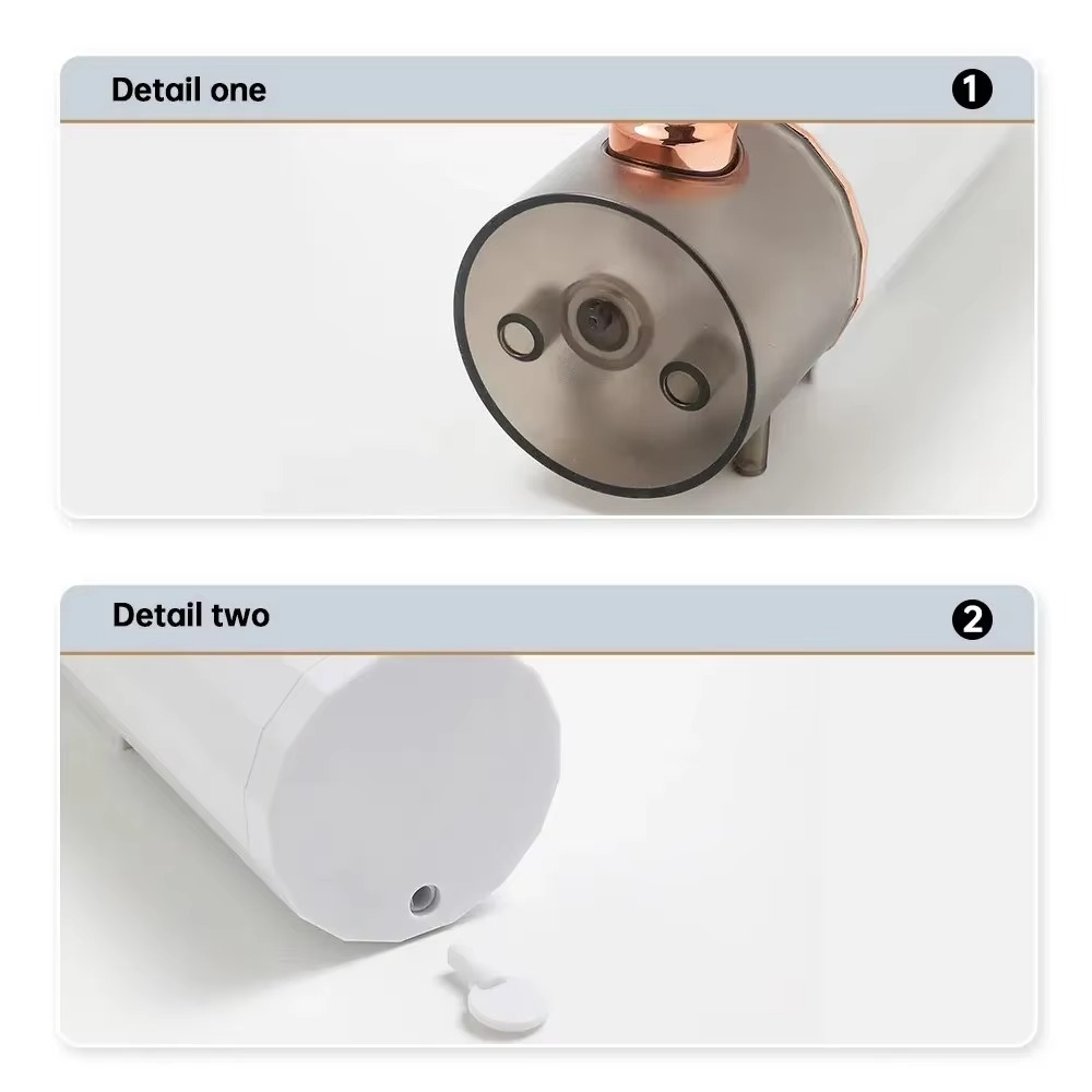450ML Non-Perforating Soap Dispenser Hand Sanitizer Wall Hanger Press Dispenser Home Hotel Shower Gel Shampoo Box Wall Mount