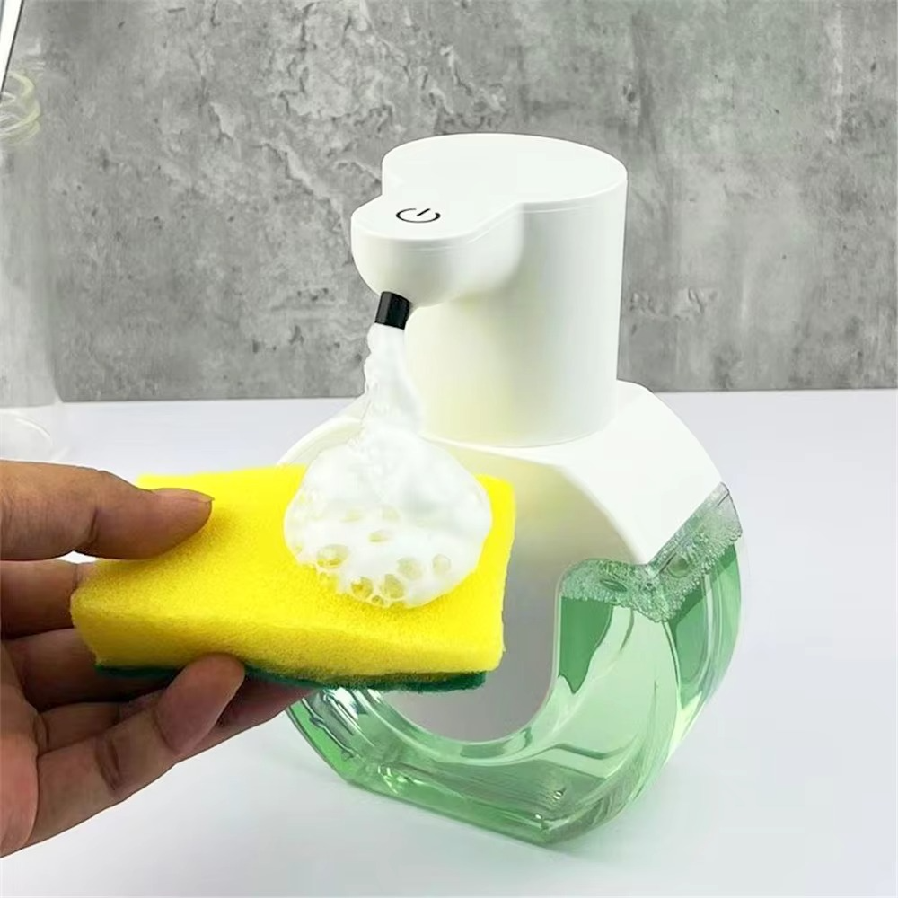 Automatic Sensing Soap Dispenser Wall Mounted Smart Infrared Sensor Foam Dispenser Bathroom Touchless Hand Washing Machine 420ML