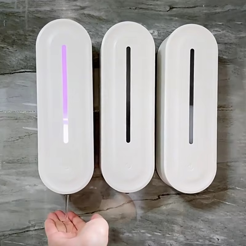 420ml Automatic Soap Dispenser Adjustable Touchless Motion Sensor Smart Bathroom Hand Sanitizer Soap Dispenser
