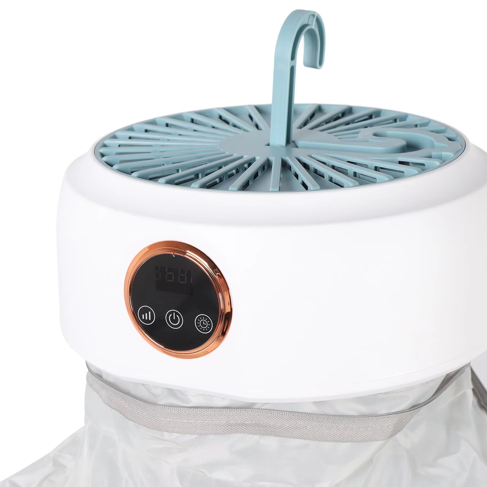 Portable Mini Clothes Dryer - Compact & Foldable Electric Laundry Drying Machine for Home, Travel, - Fast & Energy Efficient