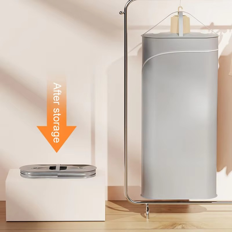 DMWD Electric Clothes Dryer Desktop Air Fan Heater Bed Warmer Folding Wardrobe Laundry Dehydrator Baby Cloth Drying Machine Rack