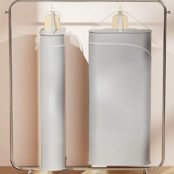 DMWD Electric Clothes Dryer Desktop Air Fan Heater Bed Warmer Folding Wardrobe Laundry Dehydrator Baby Cloth Drying Machine Rack