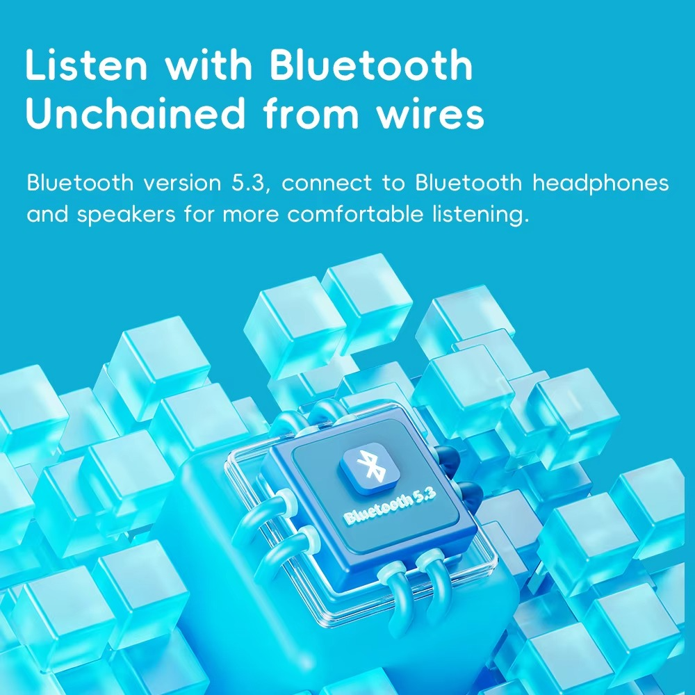 SnowSky/FiiO Echo Mini HiFi Bluetooth MP3 Pure Music Player, 15Hours Playback, 3.5mm/4.4mm Headphones Output