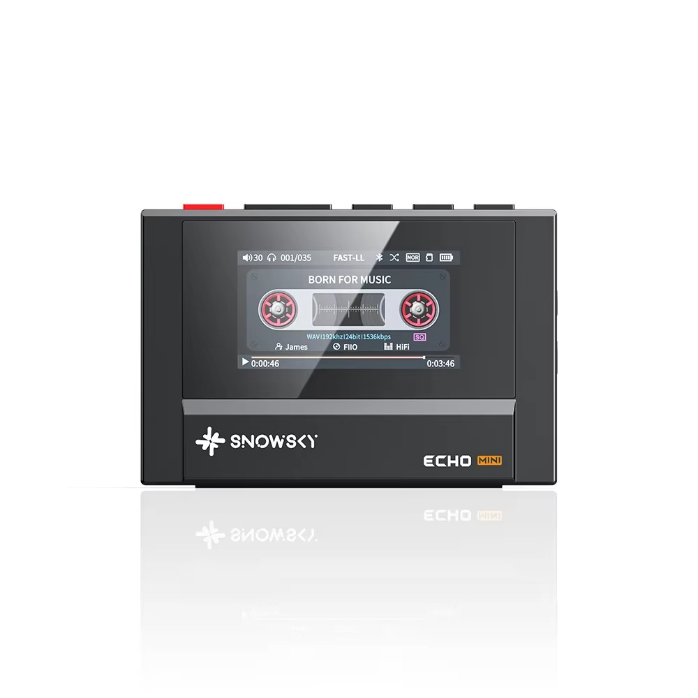 SnowSky/FiiO Echo Mini HiFi Bluetooth MP3 Pure Music Player, 15Hours Playback, 3.5mm/4.4mm Headphones Output