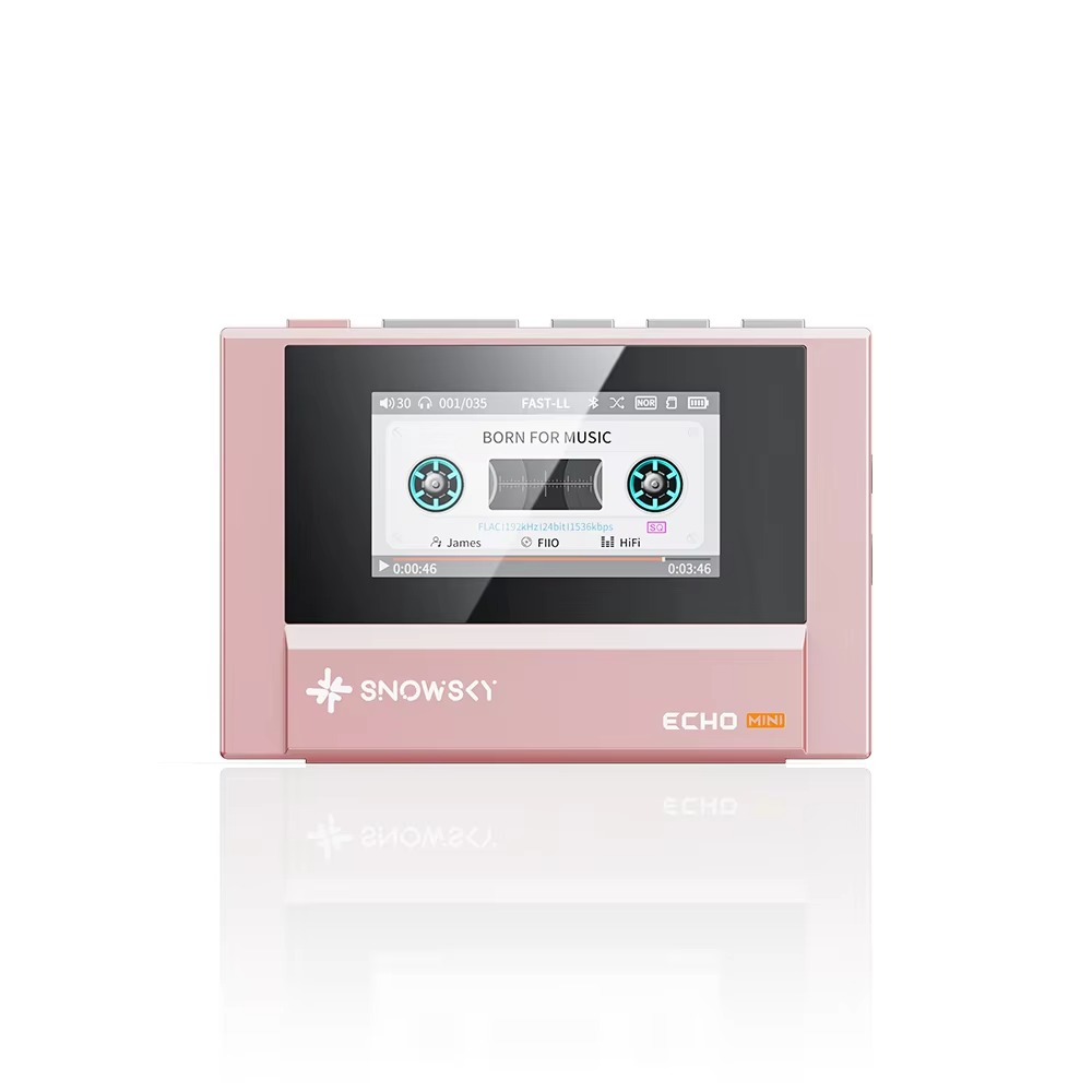 SnowSky/FiiO Echo Mini HiFi Bluetooth MP3 Pure Music Player, 15Hours Playback, 3.5mm/4.4mm Headphones Output