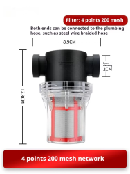 Sediment Filter Attachment Garden Hose Inlet Pressure Washer