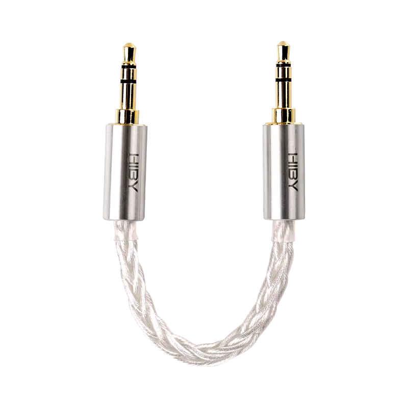 HiBy AUX HiFi Audio Cable Male Gold-plated Copper Jack 3.5mm / 4.4mm for R2 R3 R5 R6 R8 MP3 Music Player Dock Car Speaker