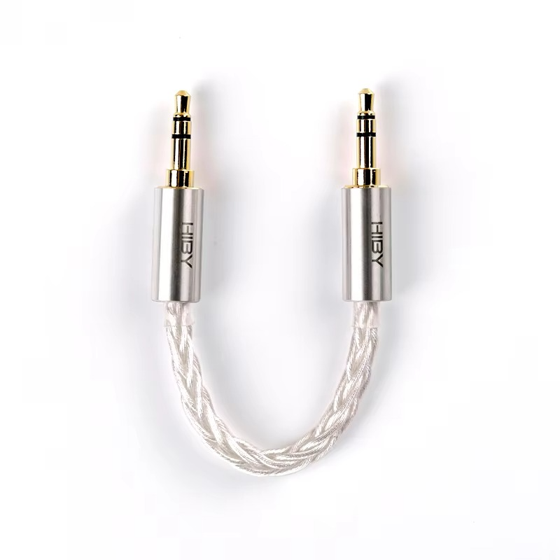 HiBy AUX HiFi Audio Cable Male Gold-plated Copper Jack 3.5mm / 4.4mm for R2 R3 R5 R6 R8 MP3 Music Player Dock Car Speaker