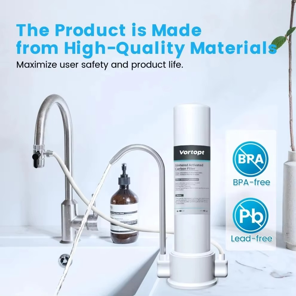 Vortopt ACF Replacement Filter Compatible with F8/F9 Countertop Water Filter