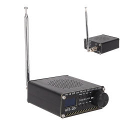 ATS 20+ Radio Receiver Easy To Read Portable World Band Digital Receiver Professional Lightweight for Home for Outdoor Camping
