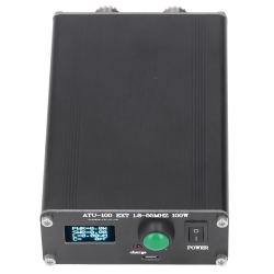 ATU‑100 Antenna Tuner Mini Automatic for Radio Equipment 1.8~55MHz 0.96IN with Housing
