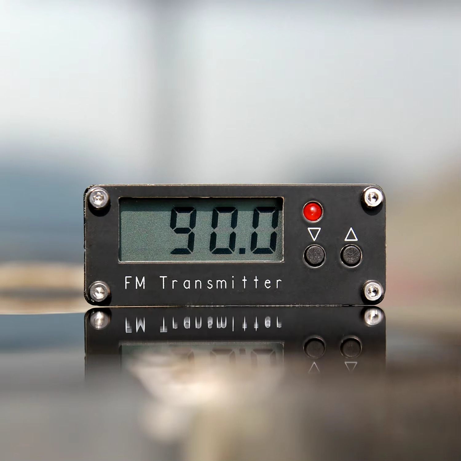 0.5W FM Transmitter 76M-108Mhz Digital Display Stereo FM Transmit TYPE-C USB Churches CAR Radio Broadcast School Campus Station