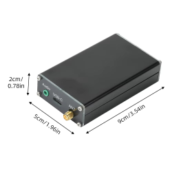 2000m FM Transmitter 0.5W with Digital Display Stereo 76-108MHz TYPE-C Radio Broadcast Campus Station