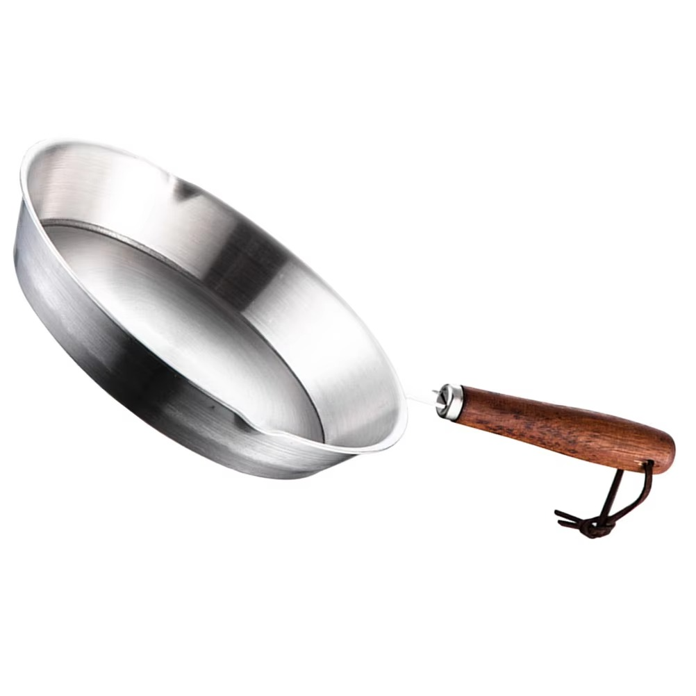 Maker Frying Pan Roasting Work on Oil Heating Stainless Steel Egg Pans Nonstick Griddle