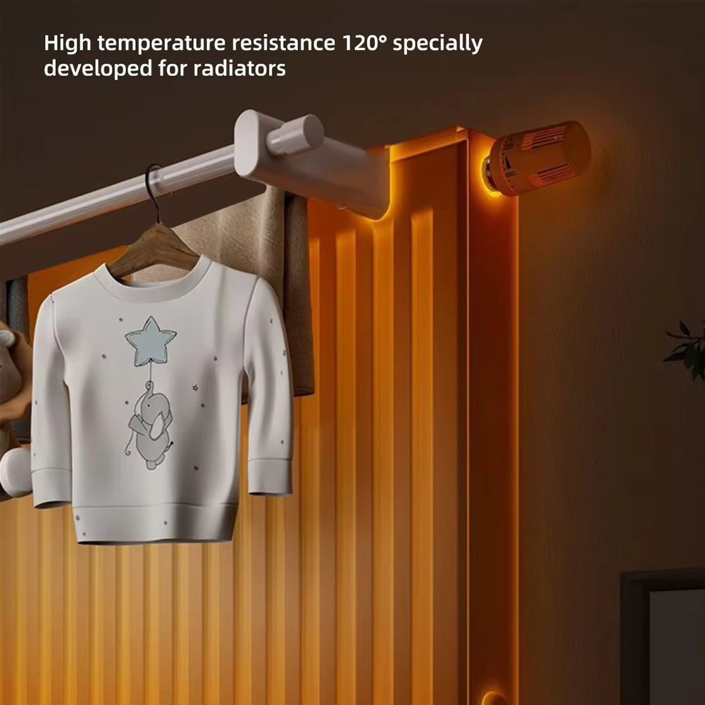 Heating Towel Holder 30cm Radiator Towel Rail Carbon Steel Heating Towel Rail For Radiator Heating Hanging Towel Warmer White