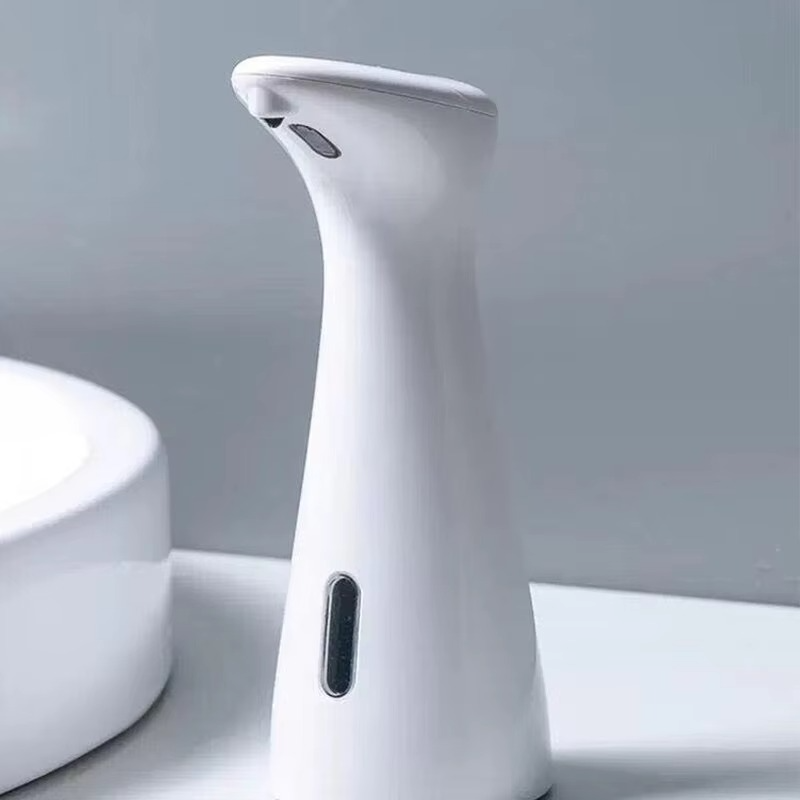 Automatic Sensor Soap Dispenser White High Quality Abs Waterproof Hand Soap Sensor Bathroom Smart Wash Handpiece(no battery