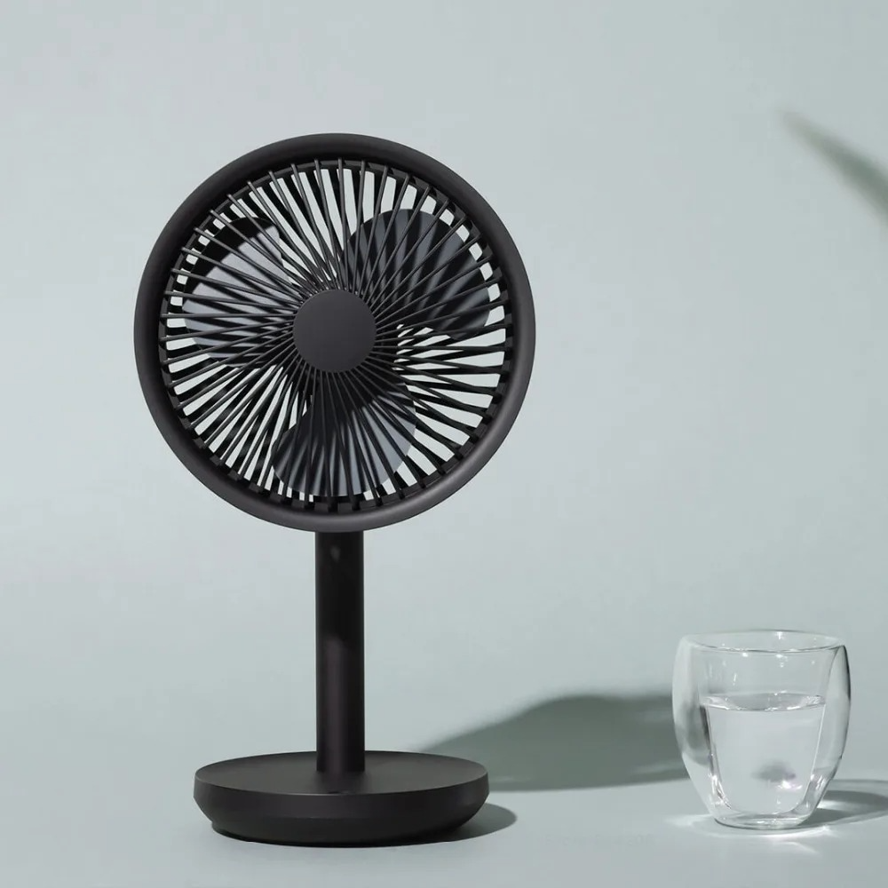 YOUPIN SOLOVE Desktop mini fan Portable Standing fans Type-C usb rechargeable 4000mAh air conditioner table easy to carry
