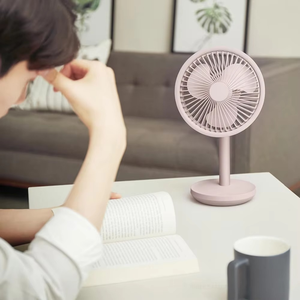 YOUPIN SOLOVE Desktop mini fan Portable Standing fans Type-C usb rechargeable 4000mAh air conditioner table easy to carry