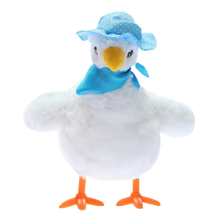 Talking Robot Chicken Laying Eggs Music Singing Song Electronic Chick Toys Dancing Plush Pet Electric Stuffed Animal Kids Gifts