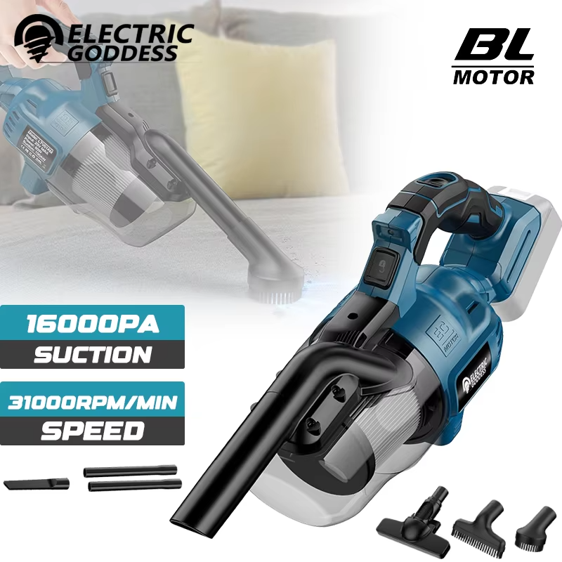 Cordless Vacuum Cleaner Portable Handheld Dust Blower Floor Car Pet Hair Multifunction Cleaning Tools For Makita 18V Battery Pin
