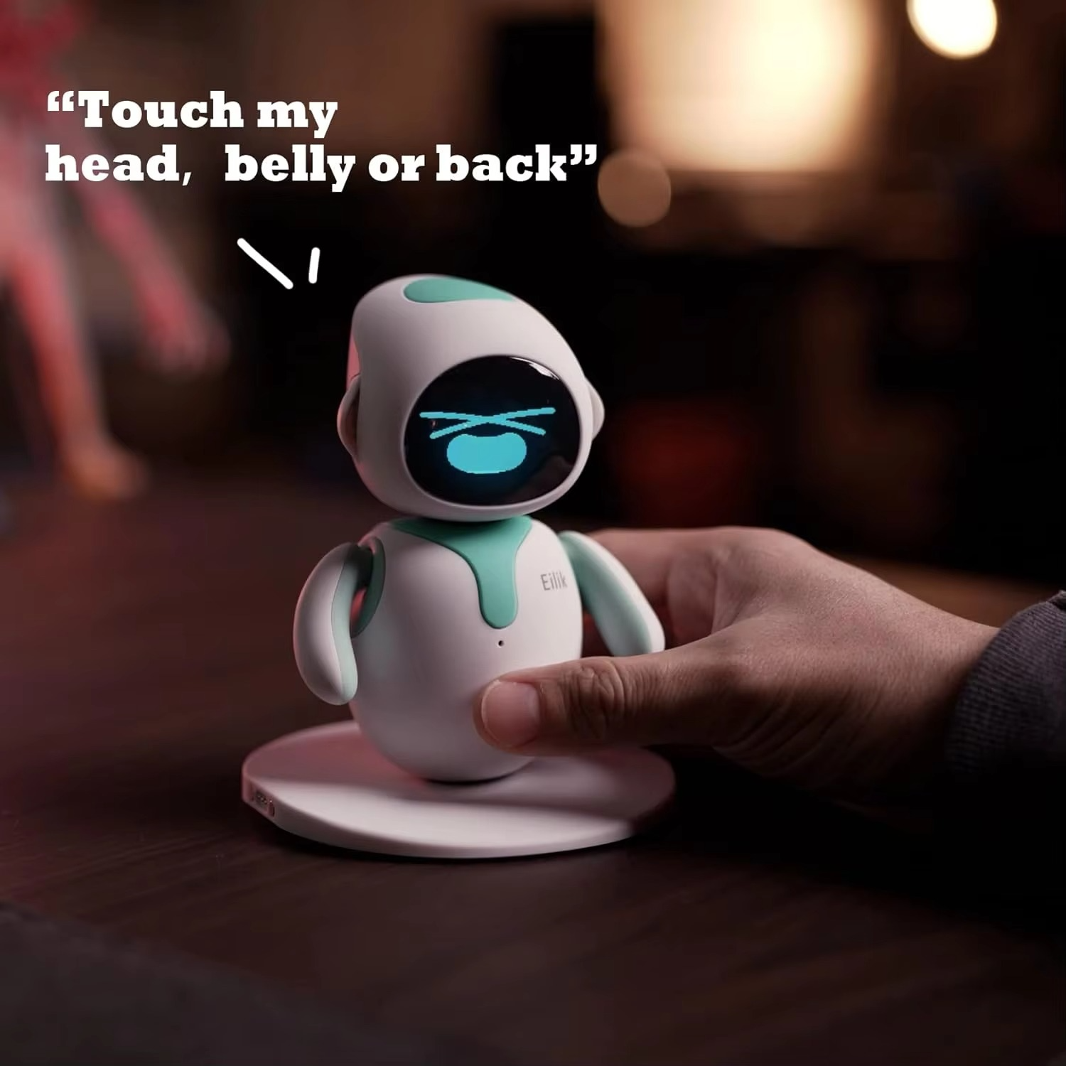 Eilik – A Cute Robot Pets for Kids and Adults, Your Perfect Interactive Companion at Home or Workspace, Unique Gifts