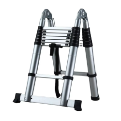 Folding Ladder Herringbone Engineering Ladder Portable Multi-functional Small Stair Fork Retractable Thickened Escalator Stool