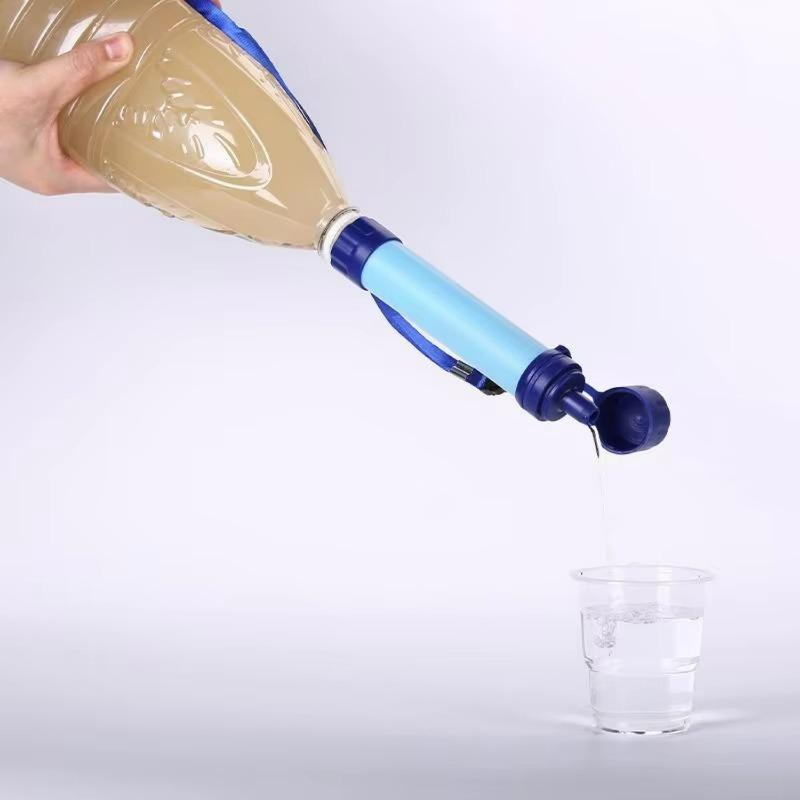 Efficient, Portable Water Purifier Straw for Emergency Survival
