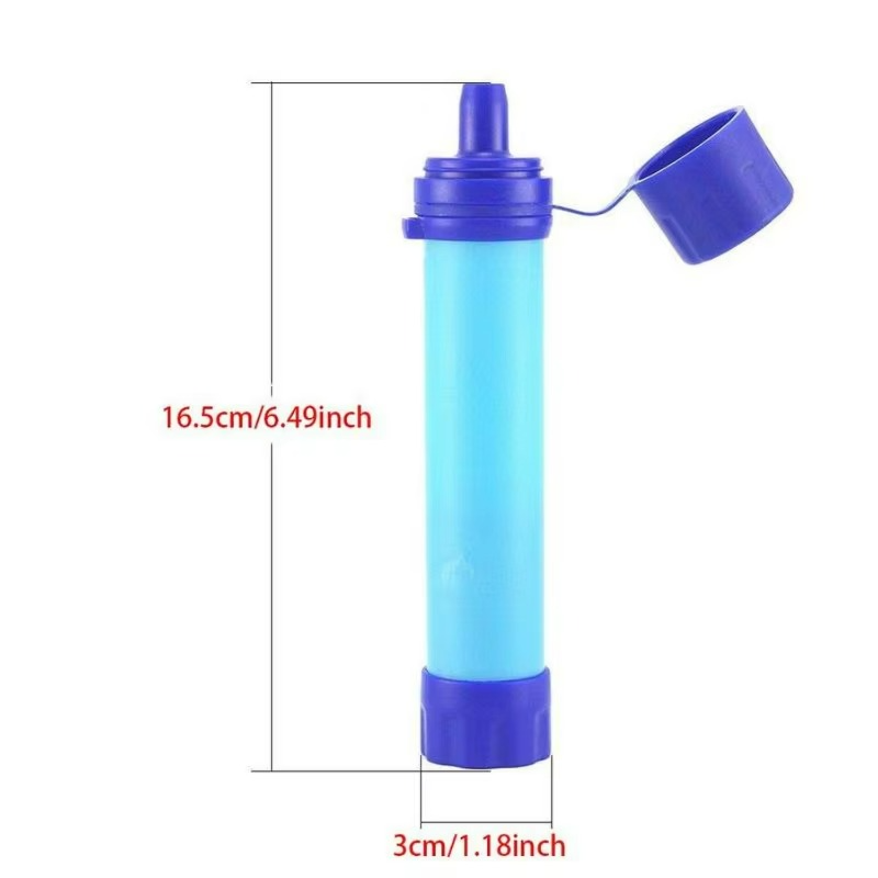 Efficient, Portable Water Purifier Straw for Emergency Survival