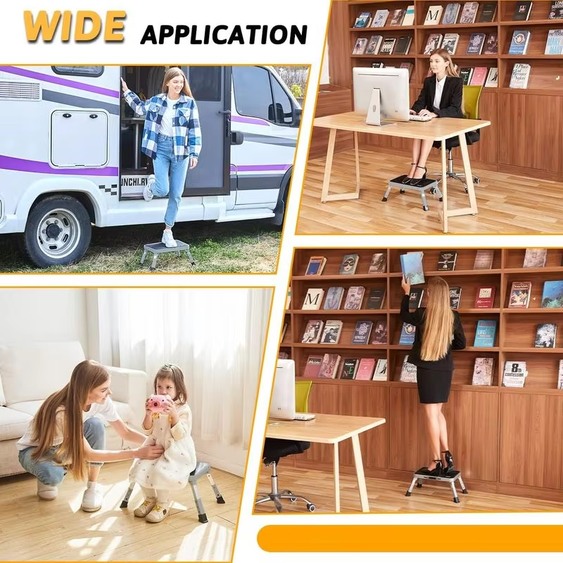 Multi Functional Telescopic Zigzag Ladder, Household Staircase, Indoor Lifting And Folding Ladder 3-layer Adjustable Folding
